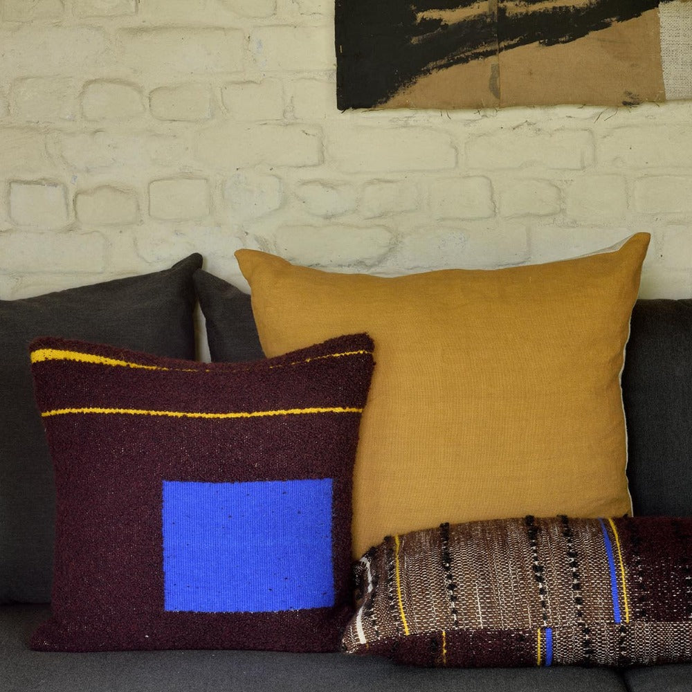 Dark Tulum Cushion - Lumbar