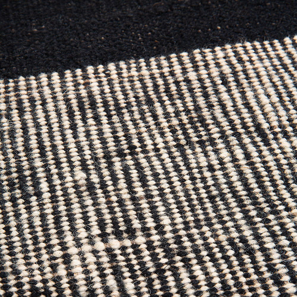 Black Dots Kilim Rug
