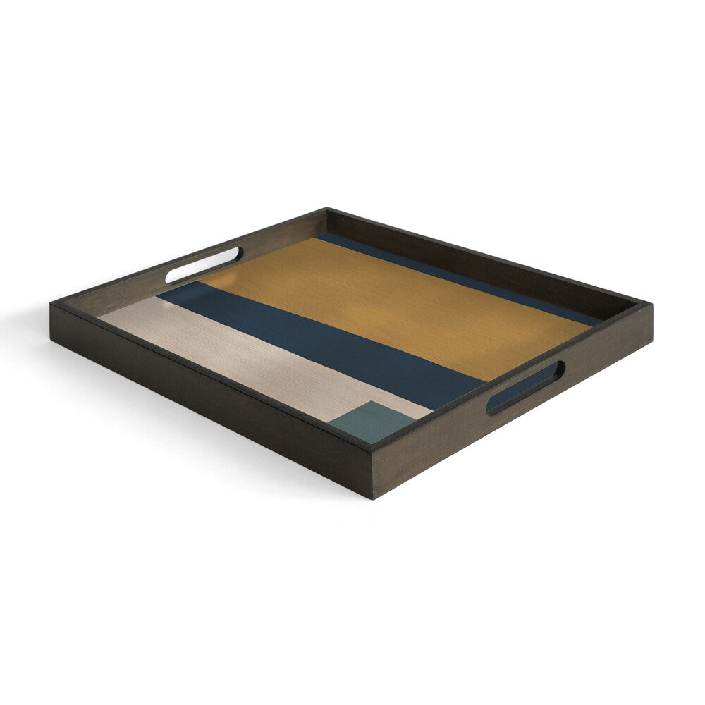 Geo Study Wooden Tray - Small