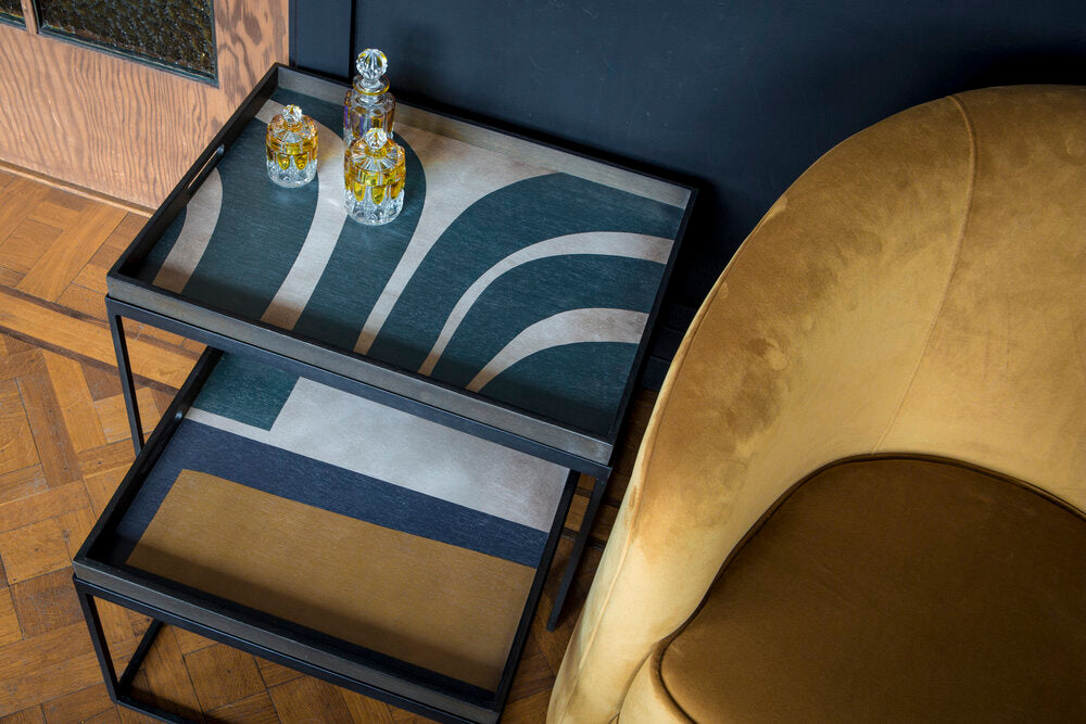 Geo Study Wooden Tray - Small