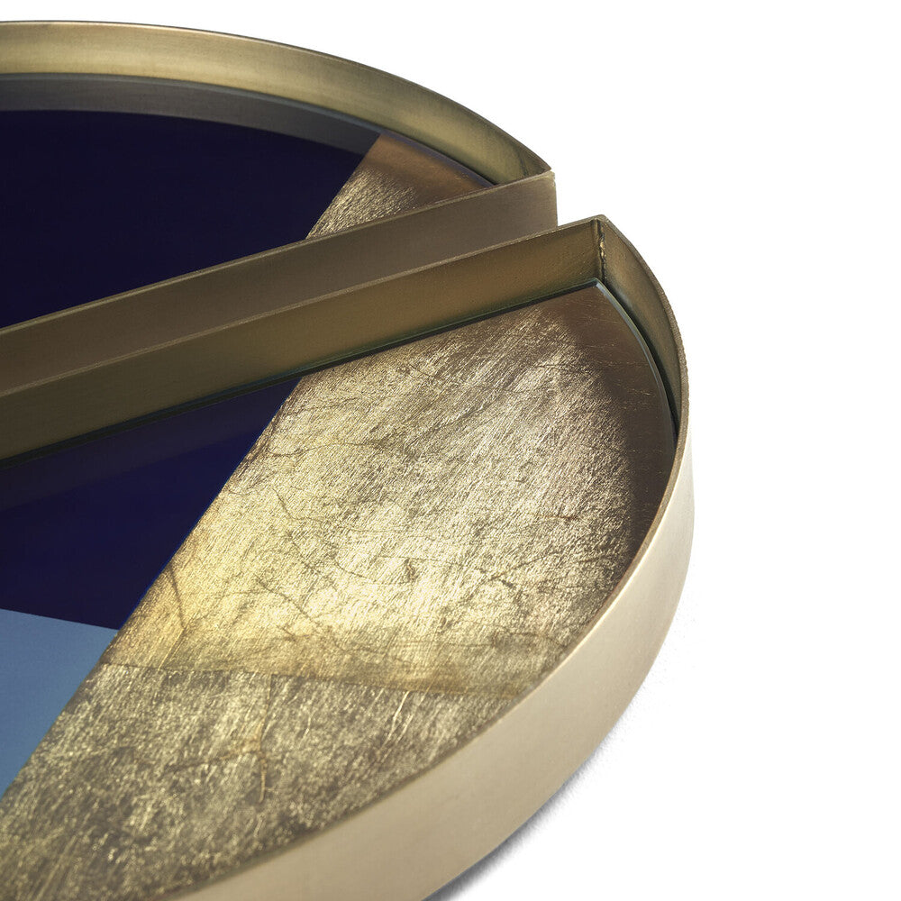 Geometric Glass Valet Tray