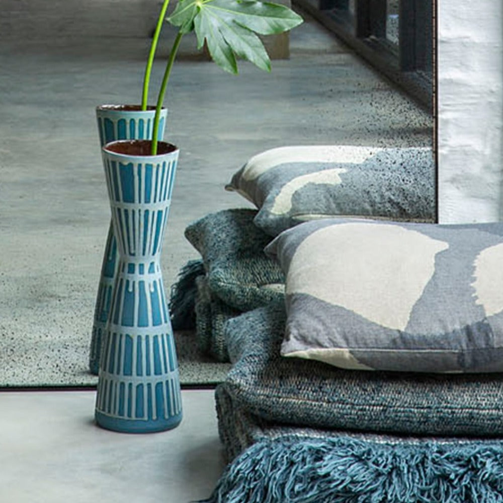 Layered Dots Cushion - Square