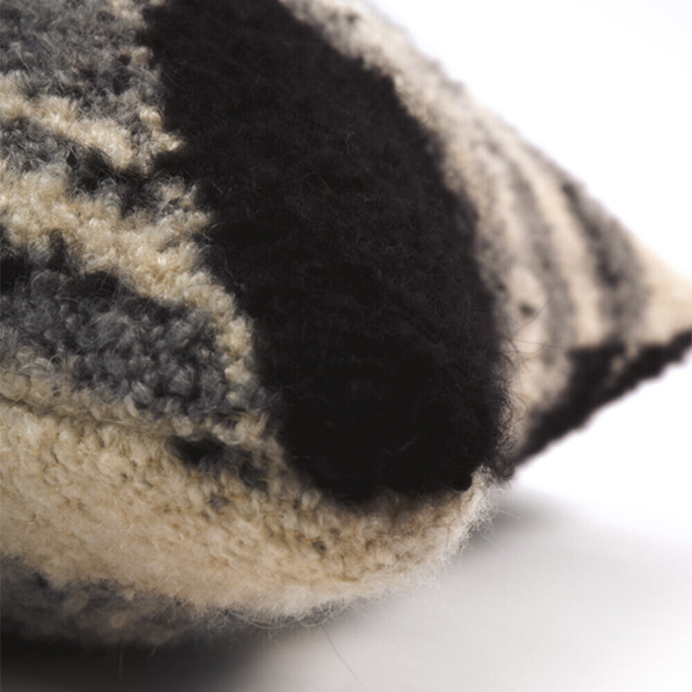 Nero Chevron Cushion - Square