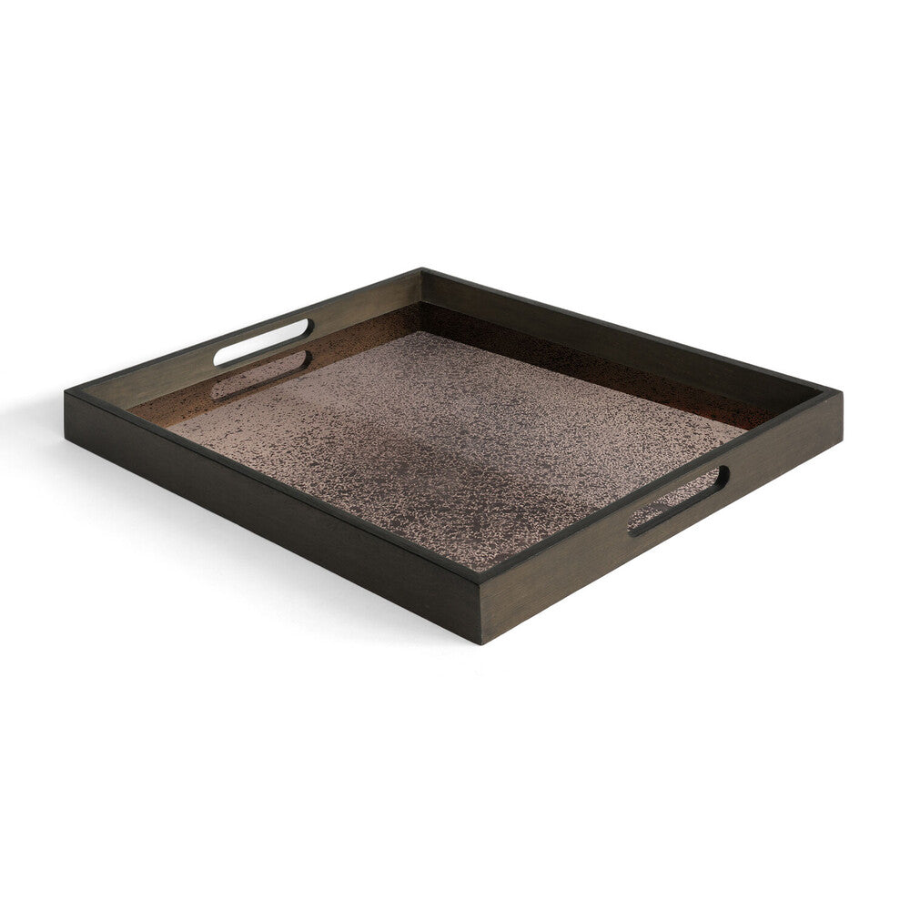 Bronze Mirror Tray - Small