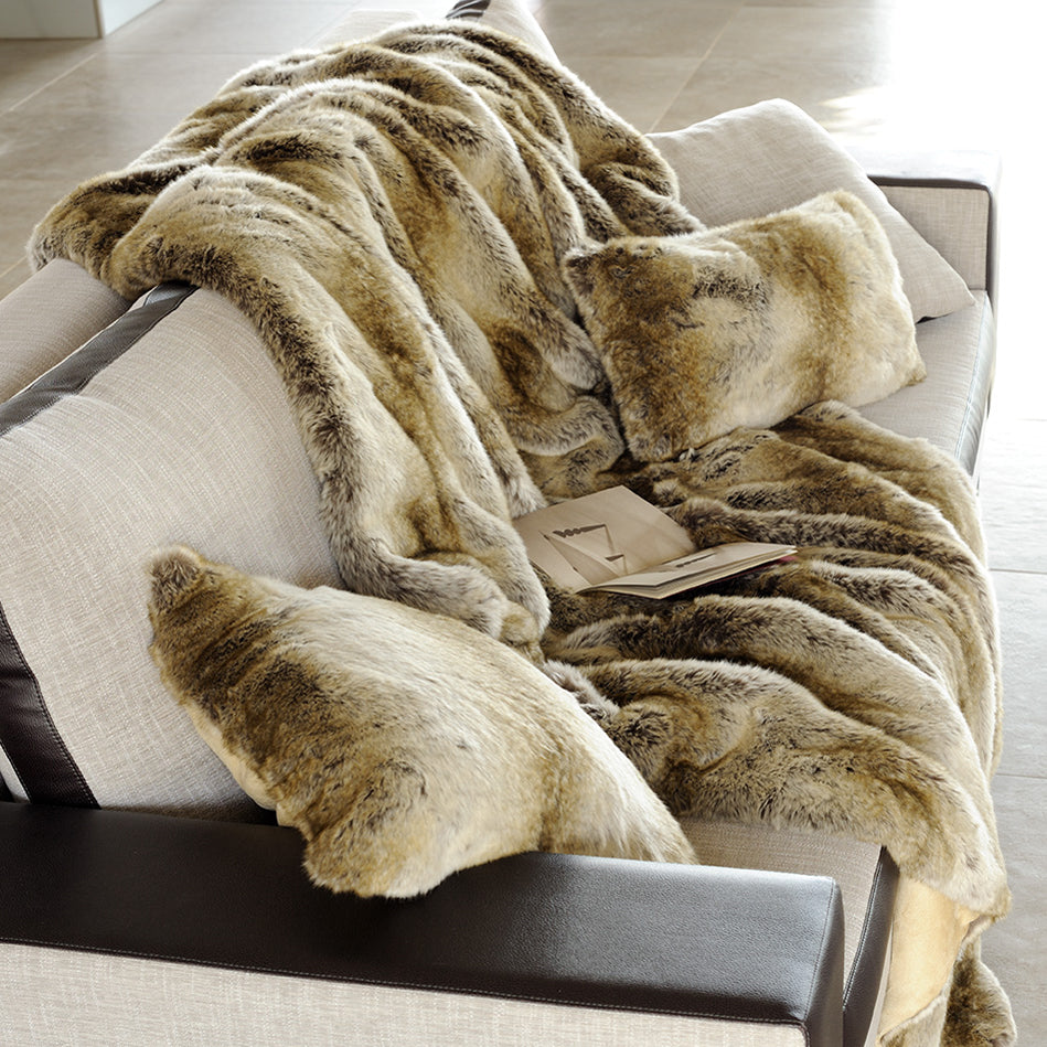 Faux Fur Throw - Monaco