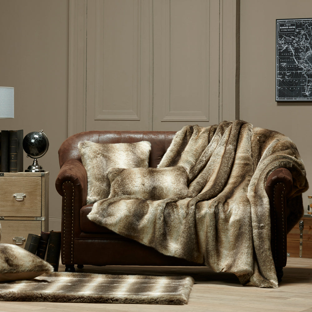 Faux Fur Throw - Monaco