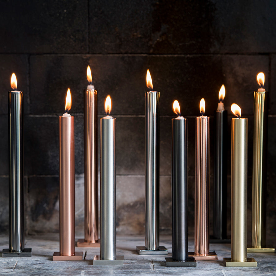 Copper Table "Still" Candlesticks