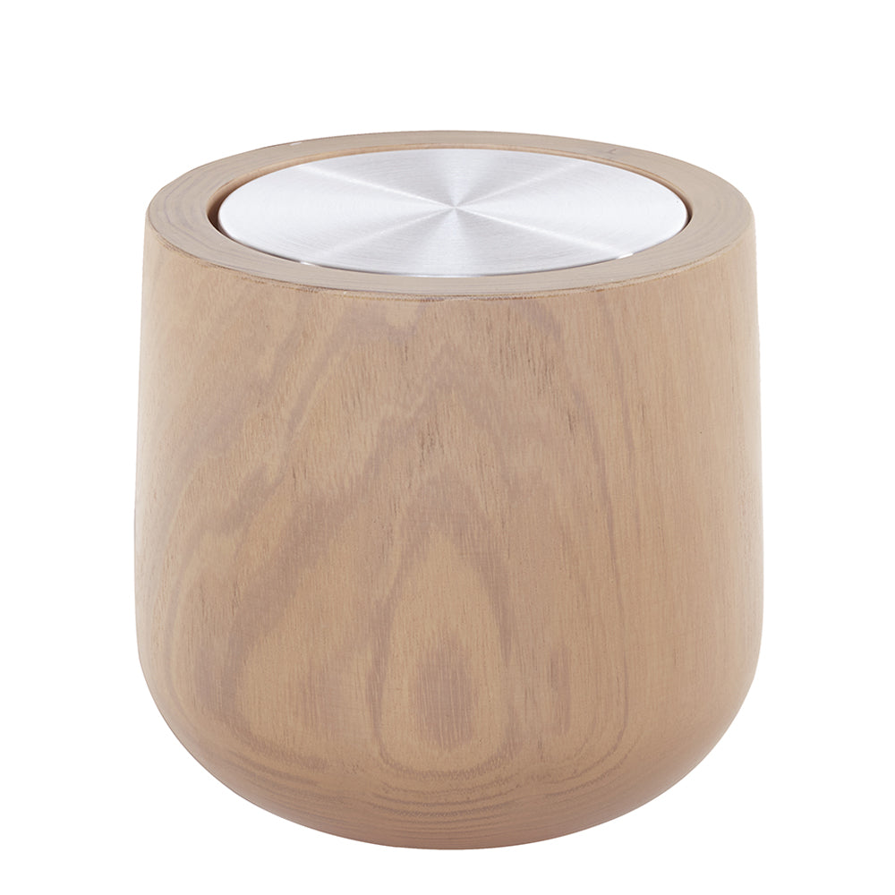 XL Natural Wooden Refillable Scented Candle