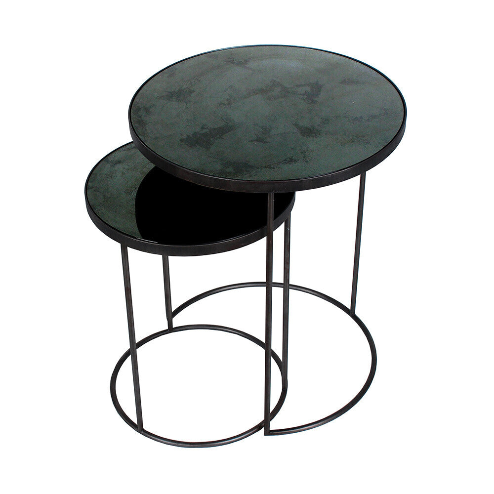Charcoal Nesting Side Table - Set of 2