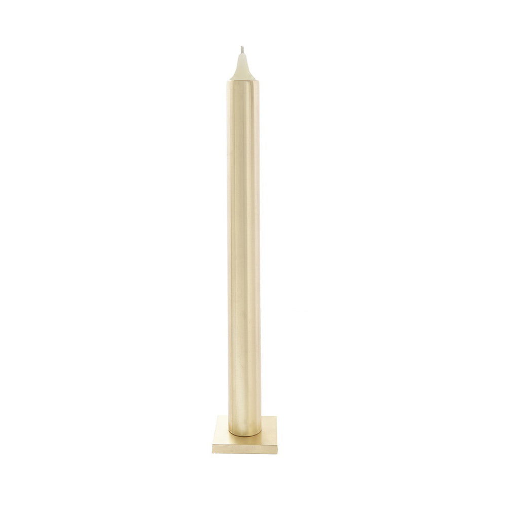 Matte Gold Candlestick -  Ireland